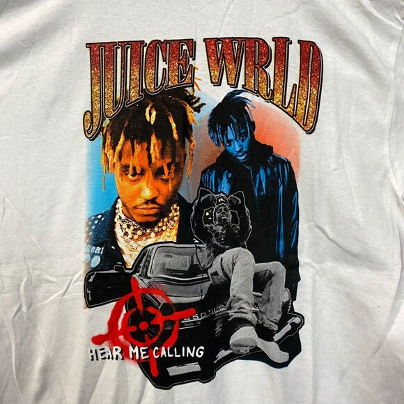 Juice Wrld Hear Me Calling Tshirt size large - Picture 2 of 4